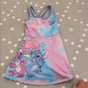 PatPat Kids Casual Dress - Blue and Pink